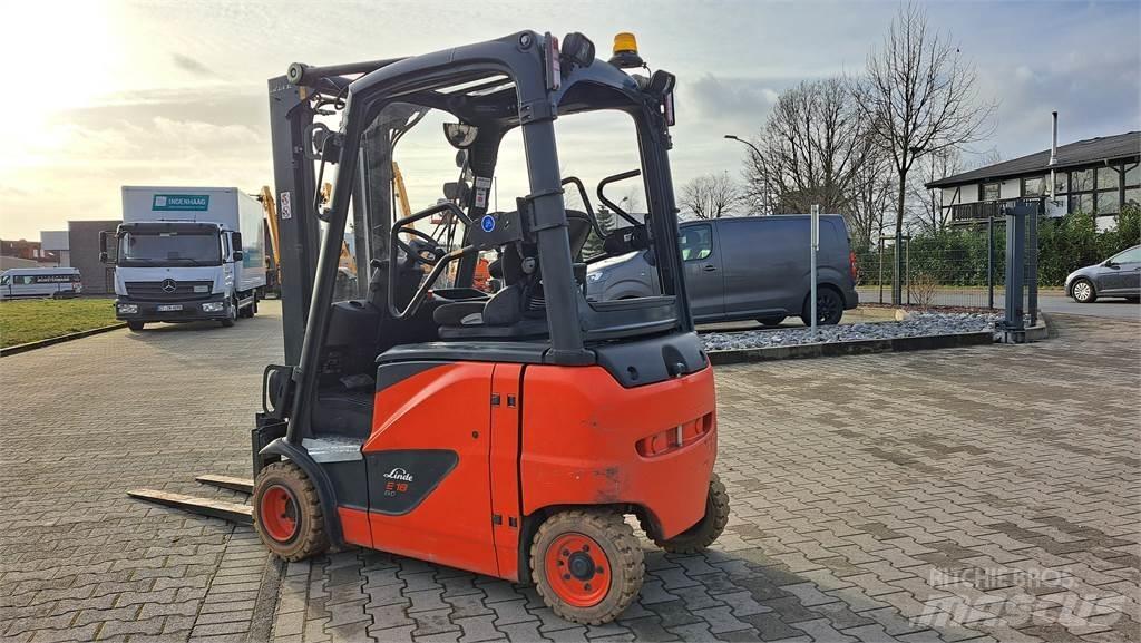 Linde E18PH-02 Elmotviktstruckar