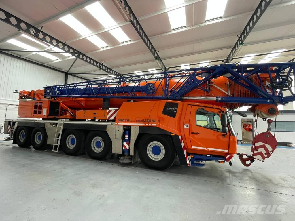 Grove GMK 5250 XL-1 Byggkranar