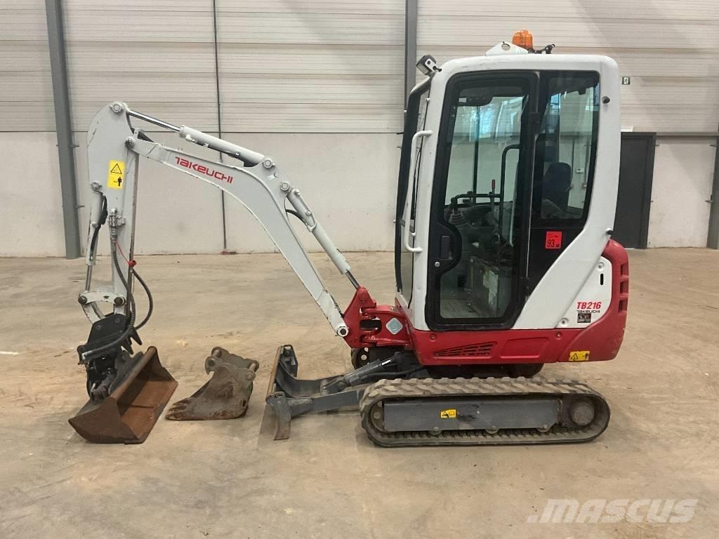 Takeuchi TB 216 Minigrävare < 7t