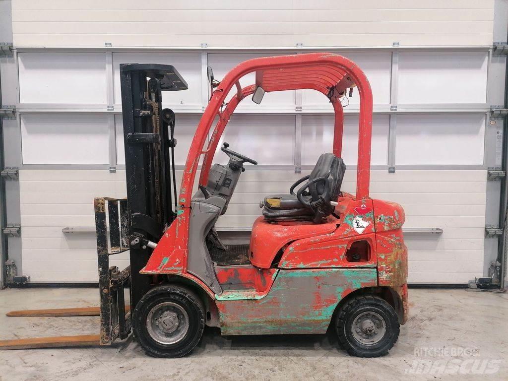 Mitsubishi FD15N Dieselmotviktstruckar