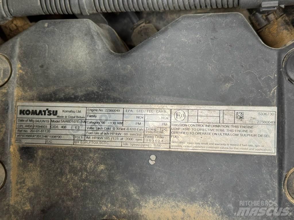 Komatsu PW180-11 Hjulgrävare