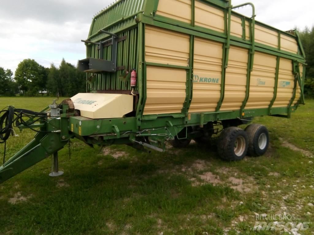 Krone Titan 6/48 Hackvagn / Självlastarvagn