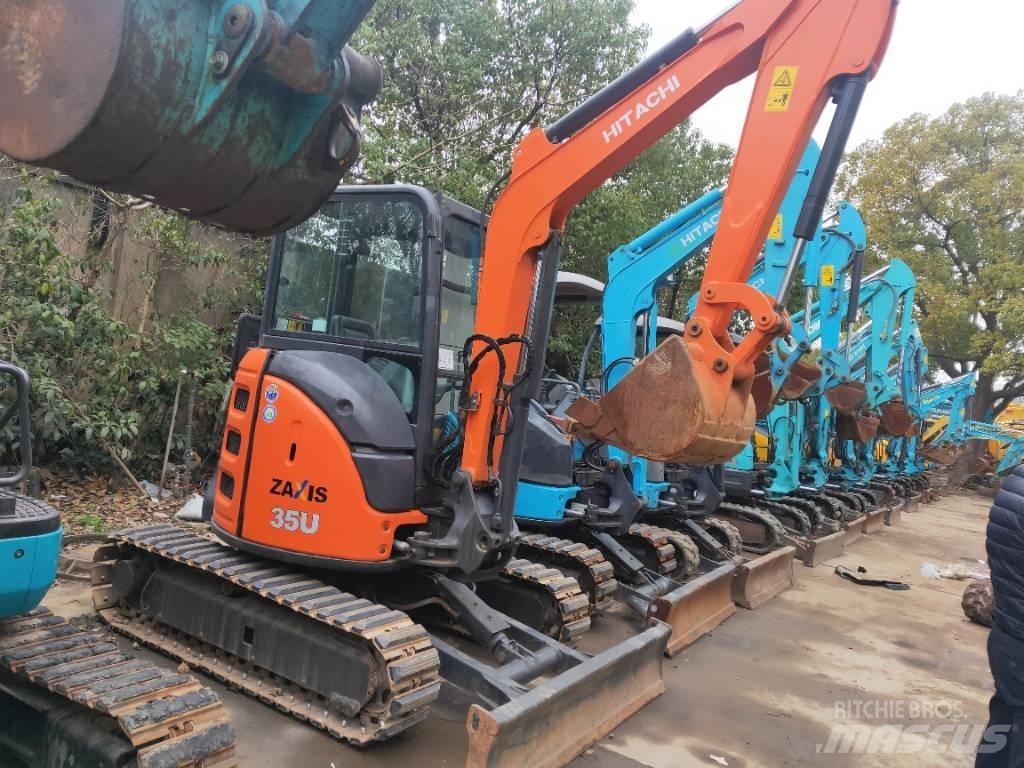 Hitachi ZX 35 U Minigrävare < 7t