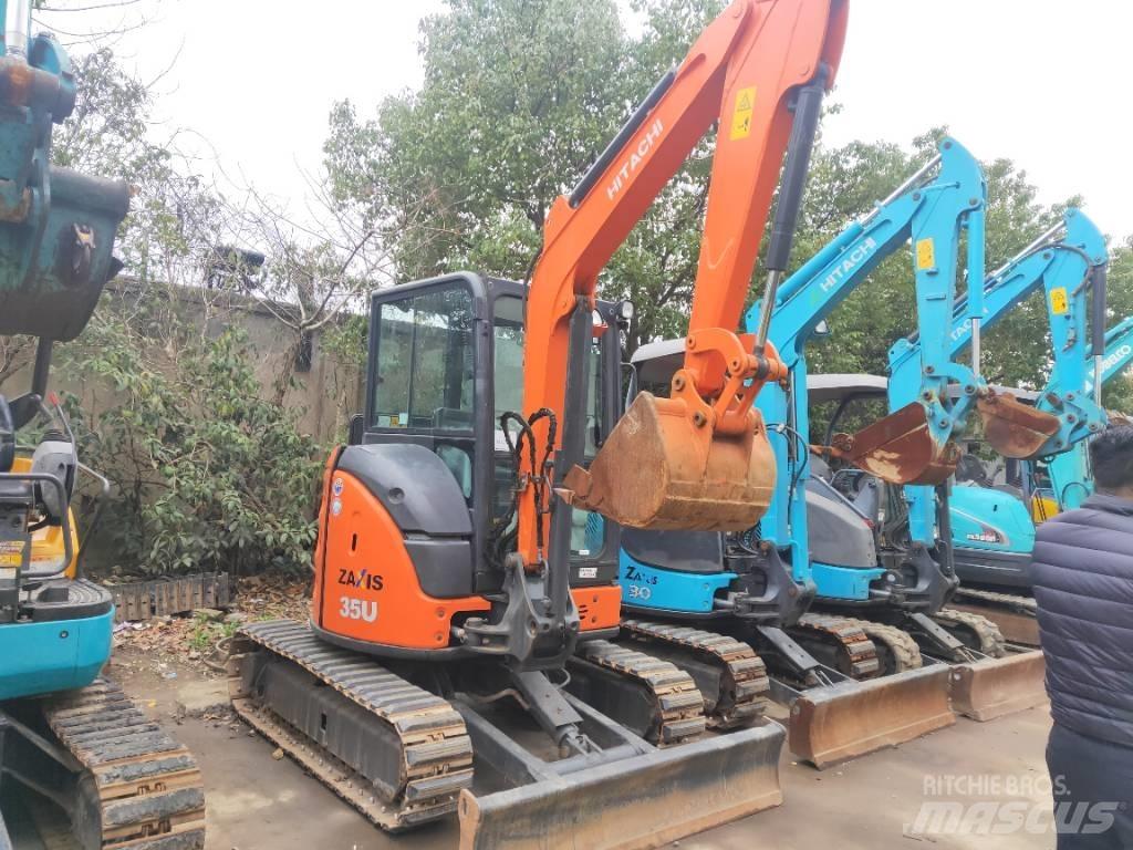 Hitachi ZX 35 U Minigrävare < 7t
