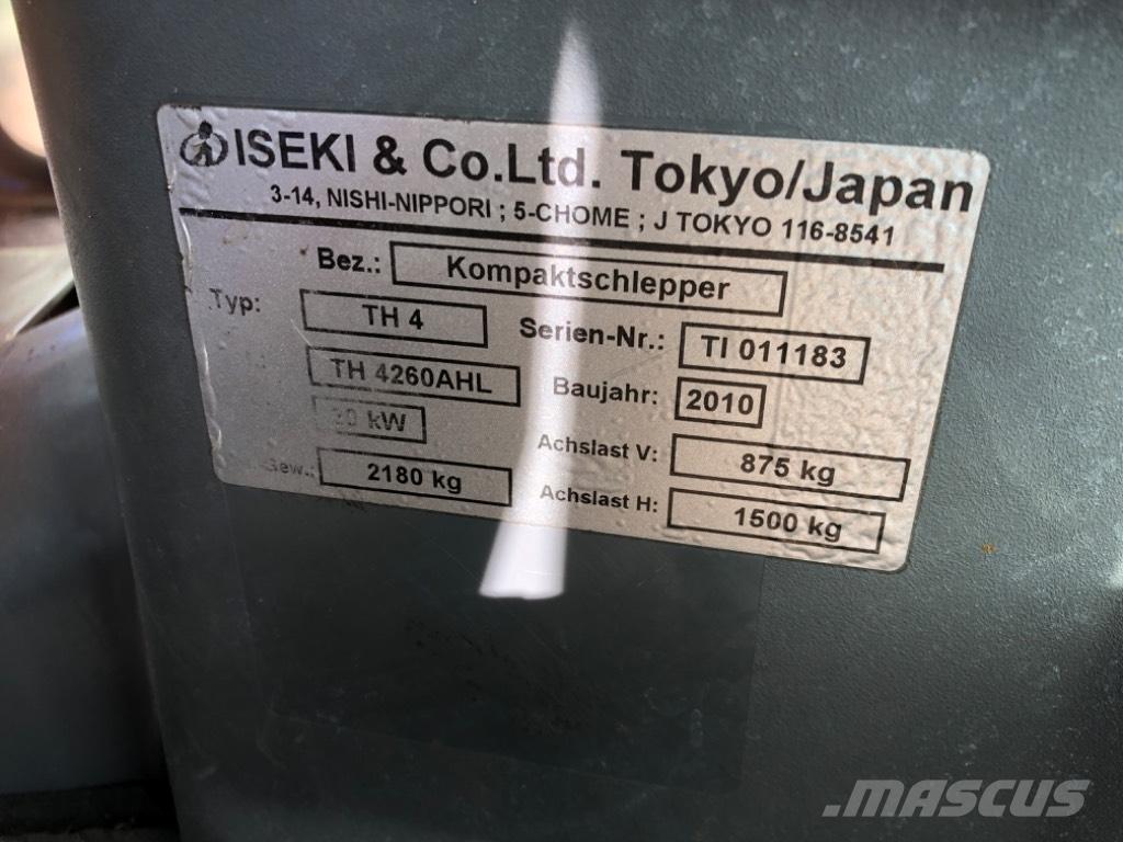Iseki TH 4260 AHL Kompakttraktorer
