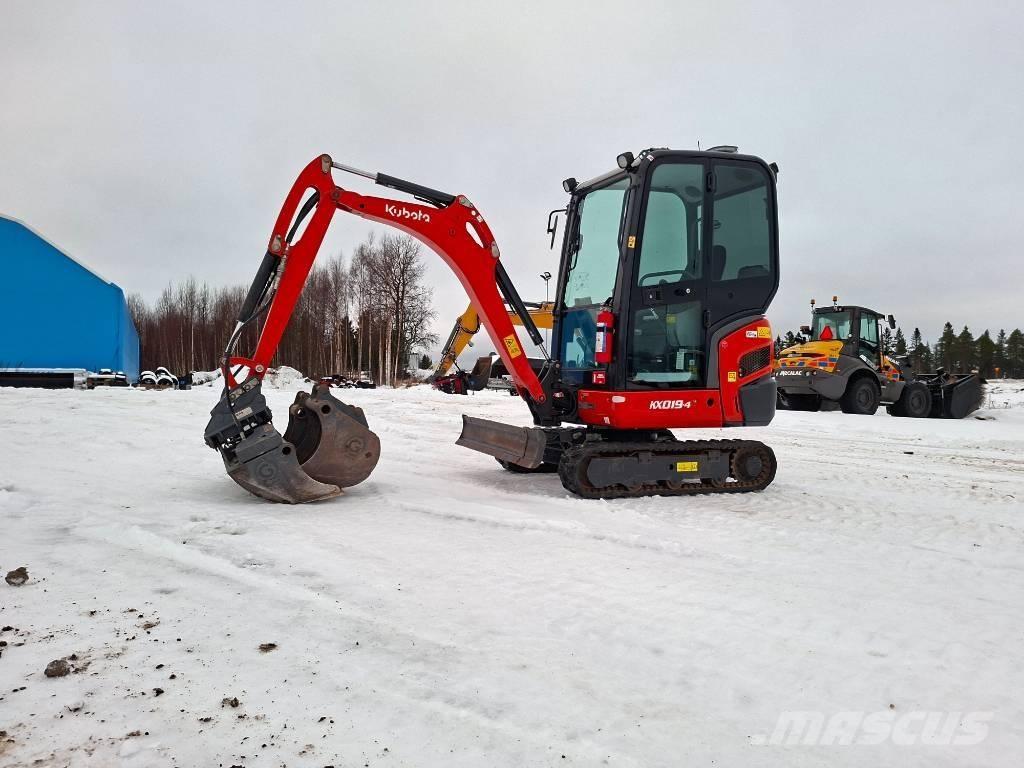 Kubota KX019-4 Minigrävare < 7t