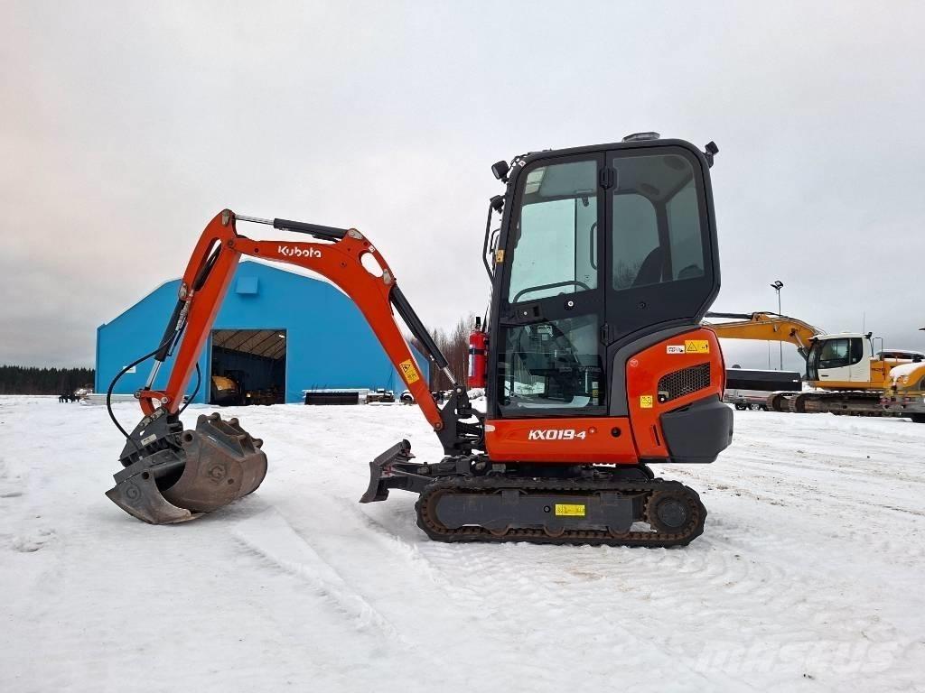 Kubota KX019-4 Minigrävare < 7t