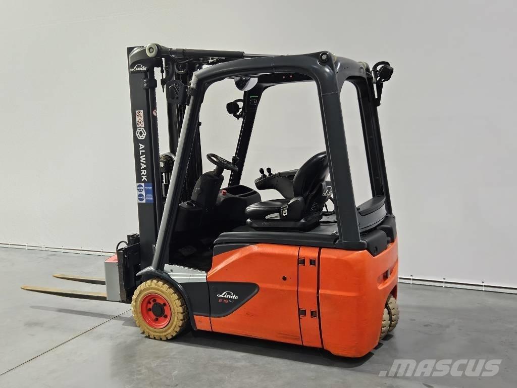 Linde E16 Elmotviktstruckar