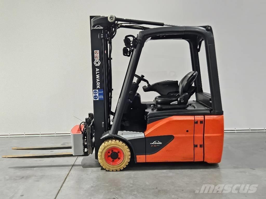 Linde E16 Elmotviktstruckar