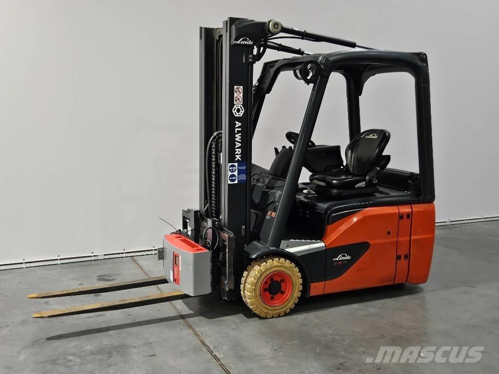 Linde E16 Elmotviktstruckar