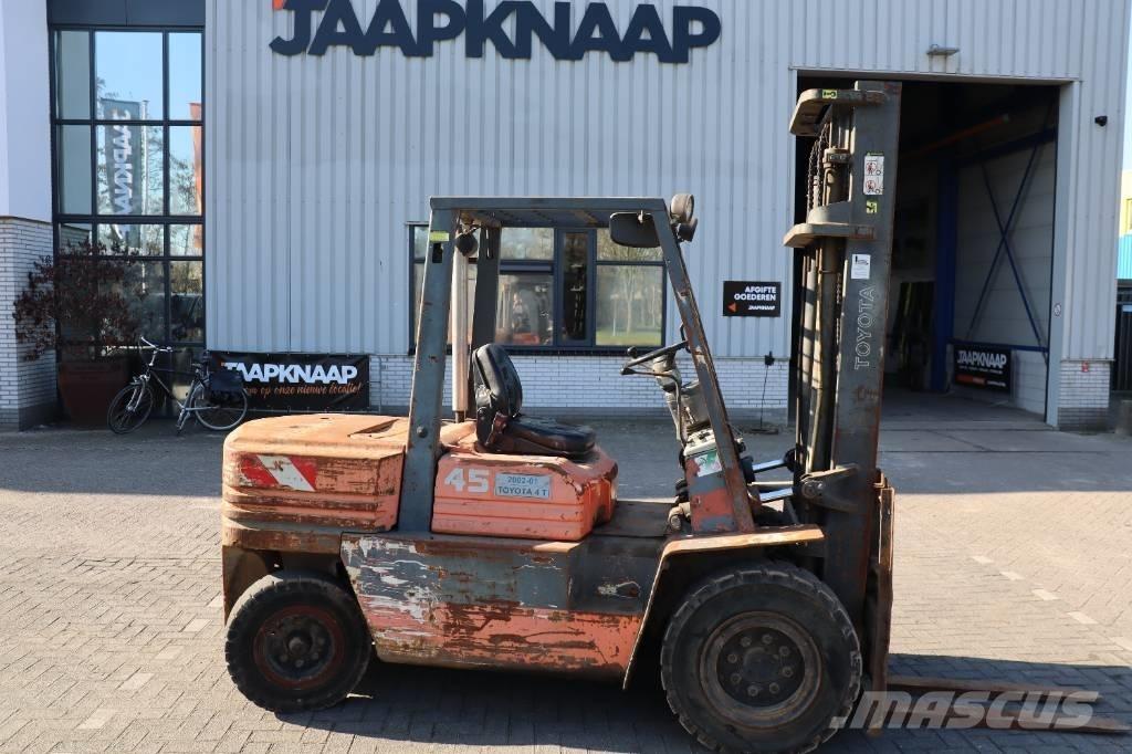 Toyota 5 FB 45 Dieselmotviktstruckar