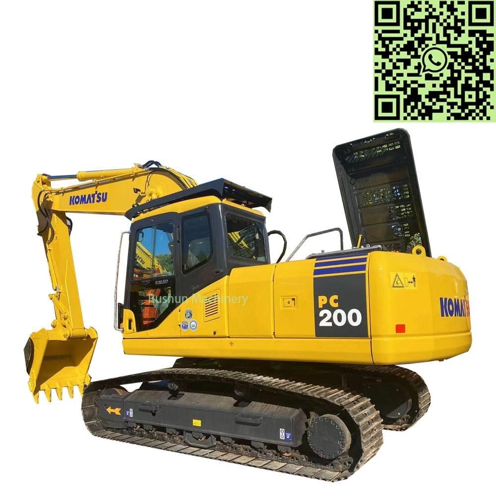 Komatsu PC200 Bandgrävare