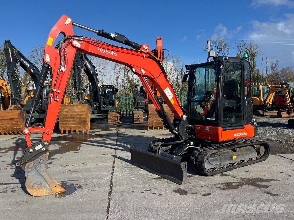 Kubota KX 060-5 Minigrävare < 7t