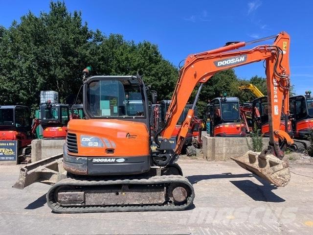Doosan DX 63-3 Minigrävare < 7t