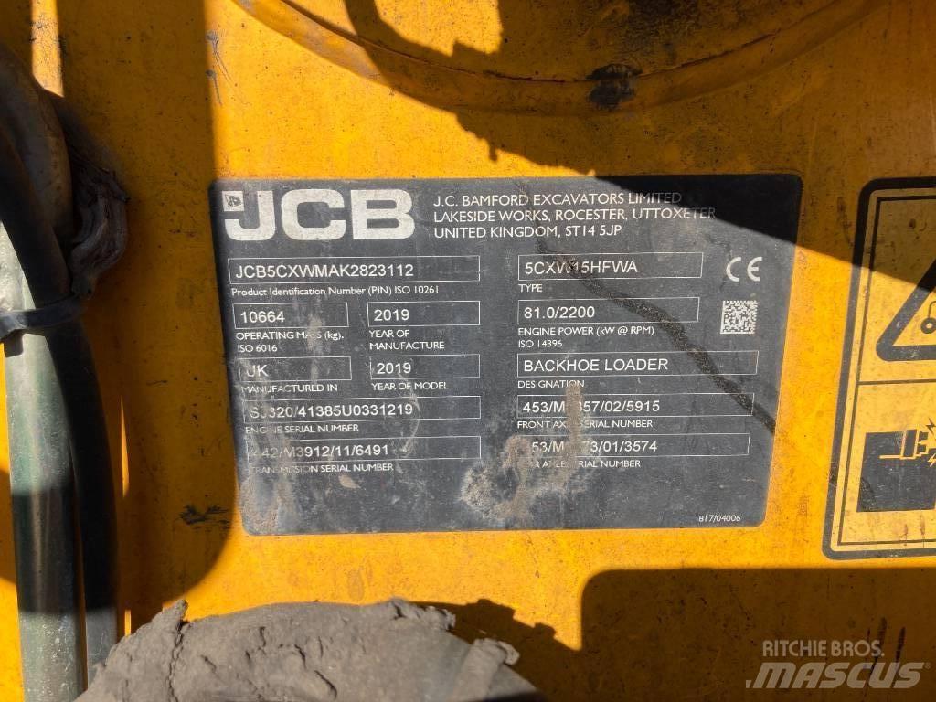 JCB 5 CX Wastemaster Grävlastare