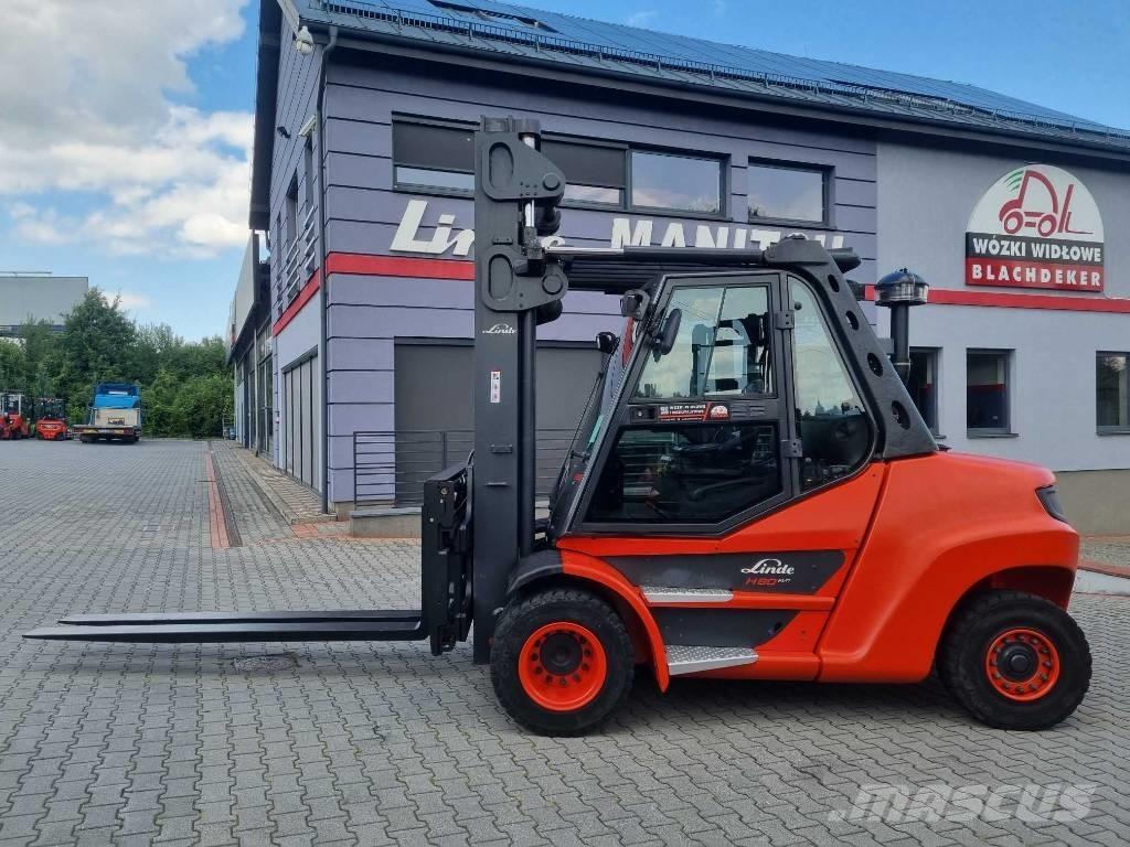 Linde H80D-03/900 Dieselmotviktstruckar