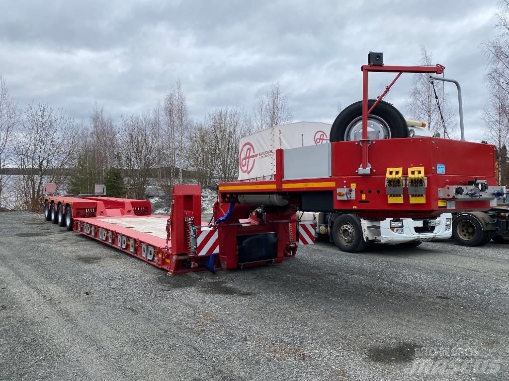Faymonville Megamax Låg lastande semi trailer