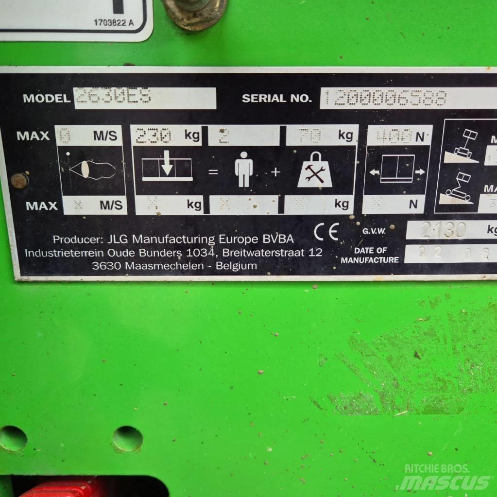 JLG 2630 ES Saxliftar