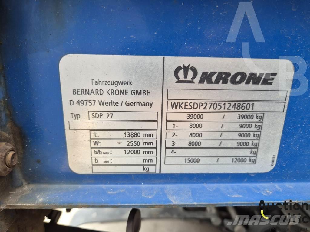 Krone SDP 27 Kapelltrailer