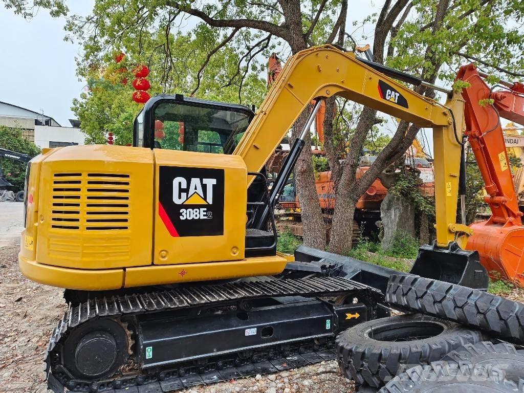 CAT 308 E 2 Midigrävmaskiner 7t - 12t
