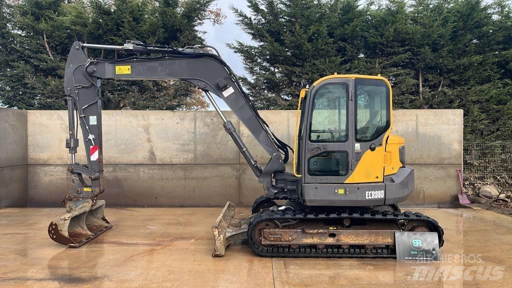 Volvo ECR 88 D Midigrävmaskiner 7t - 12t