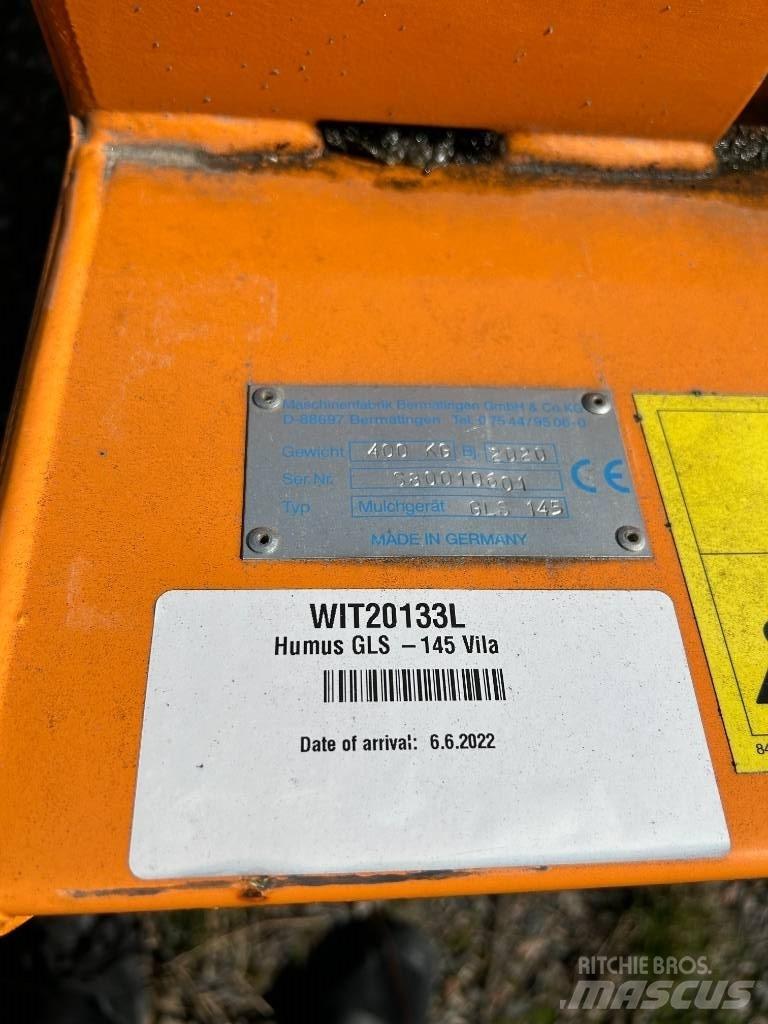 Humus GLS 145 Kompakttraktor-tillbehör