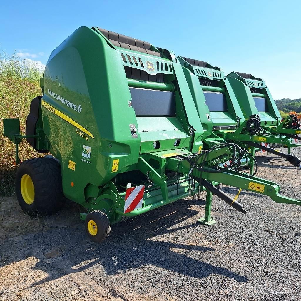 John Deere V 451 M Rundbalspressar