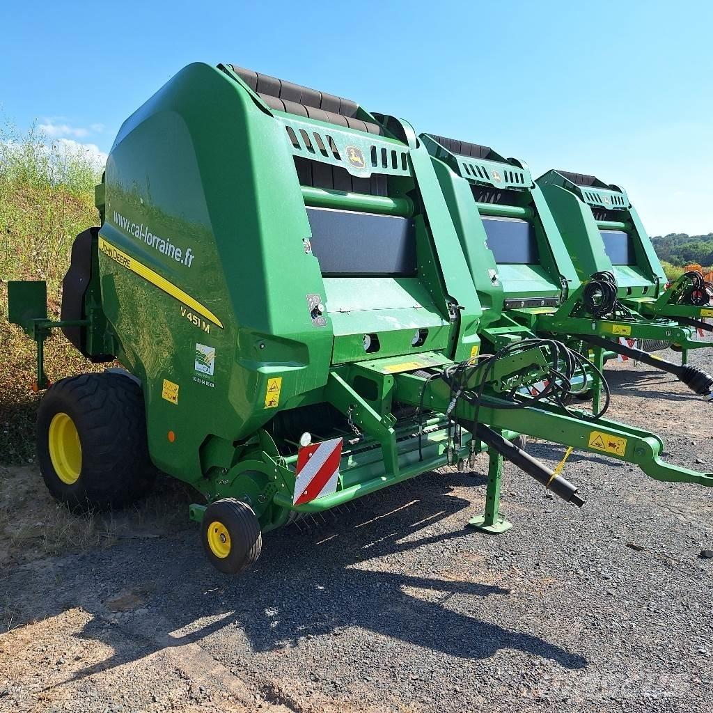 John Deere V 451 M Rundbalspressar