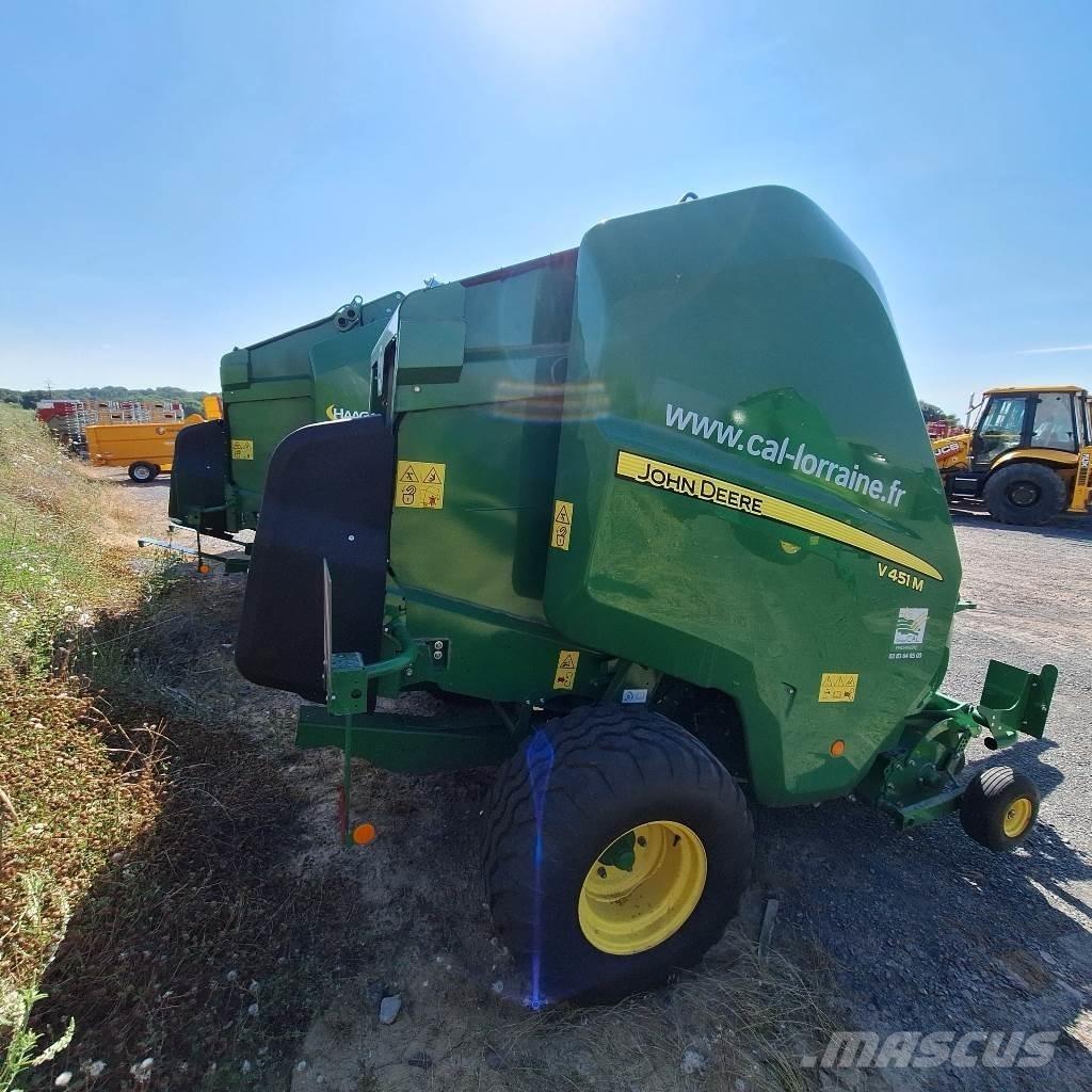 John Deere V 451 M Rundbalspressar