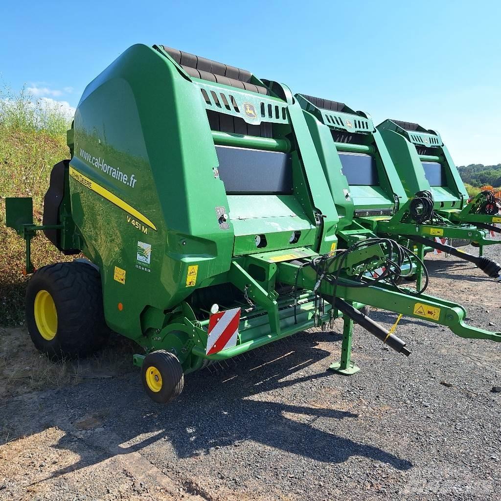 John Deere V 451 M Rundbalspressar