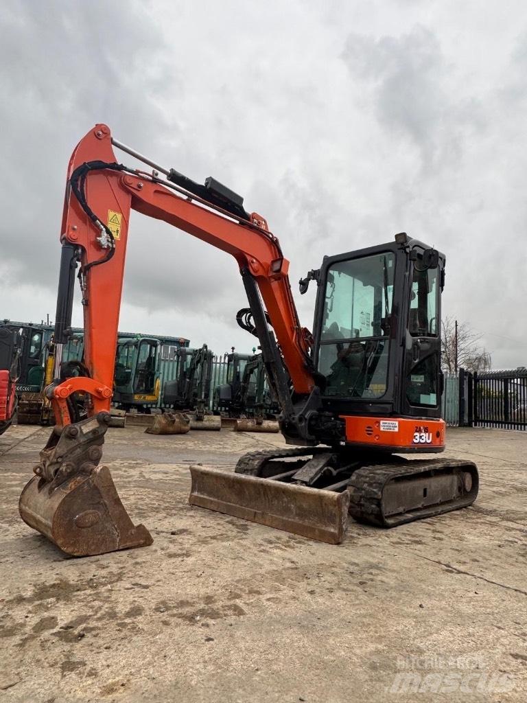 Hitachi ZX 33 U-6 Minigrävare < 7t