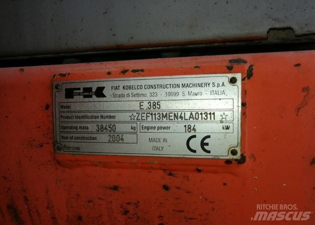 Fiat-Kobelco E385 Bandgrävare