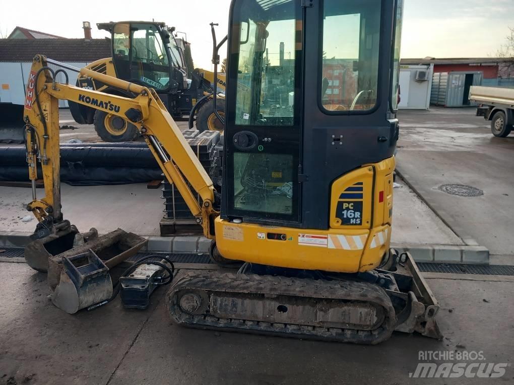 Komatsu PC 16 R-3HS Minigrävare < 7t