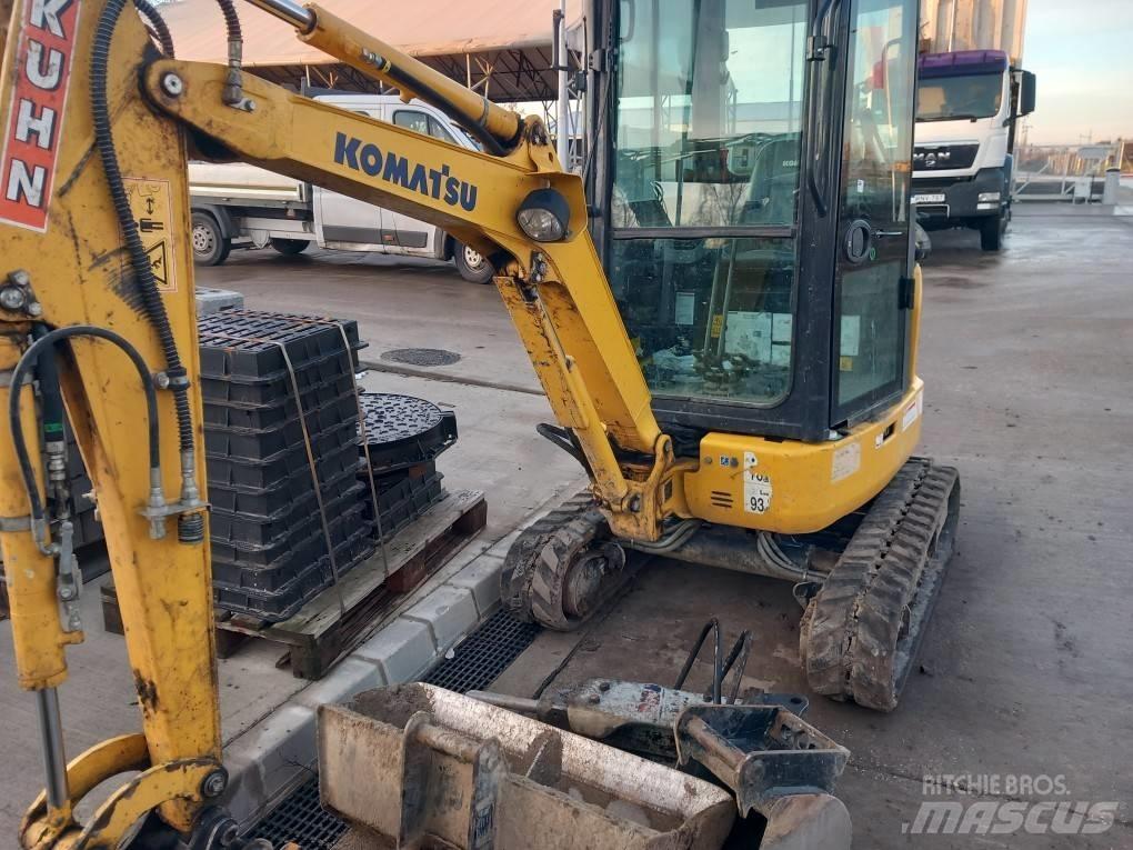 Komatsu PC 16 R-3HS Minigrävare < 7t
