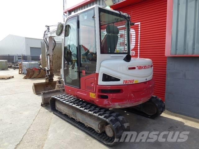 Takeuchi TB 260 Minigrävare < 7t