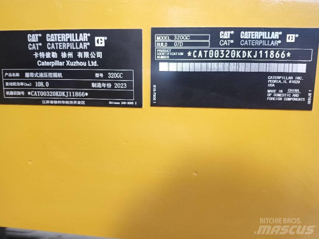 CAT 320 GC Bandgrävare