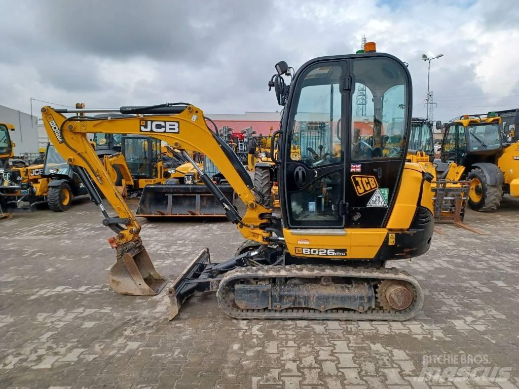 JCB 8026 CTS Minigrävare < 7t