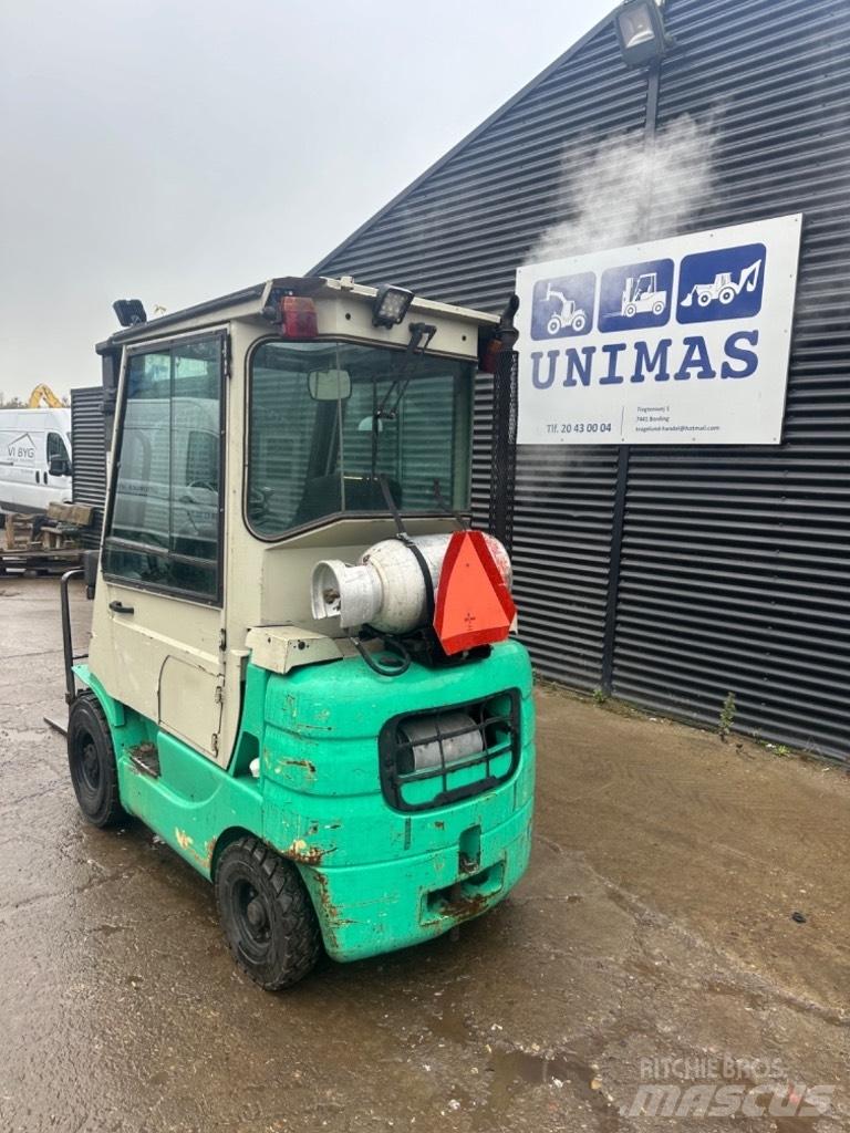 Mitsubishi FG 15 Gasolmotviktstruckar