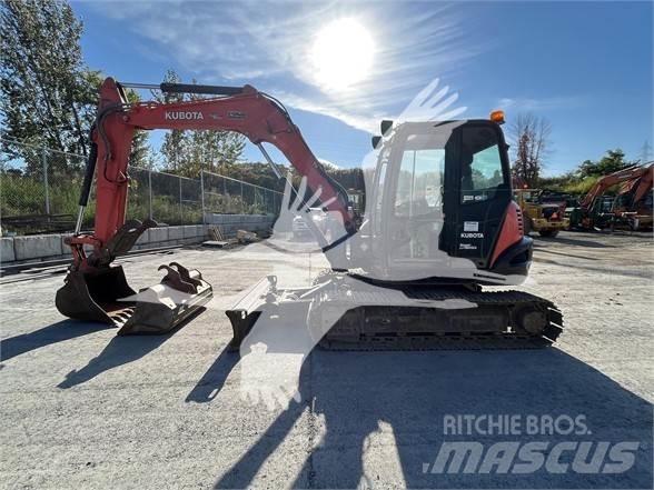 Kubota KX080-4 Bandgrävare