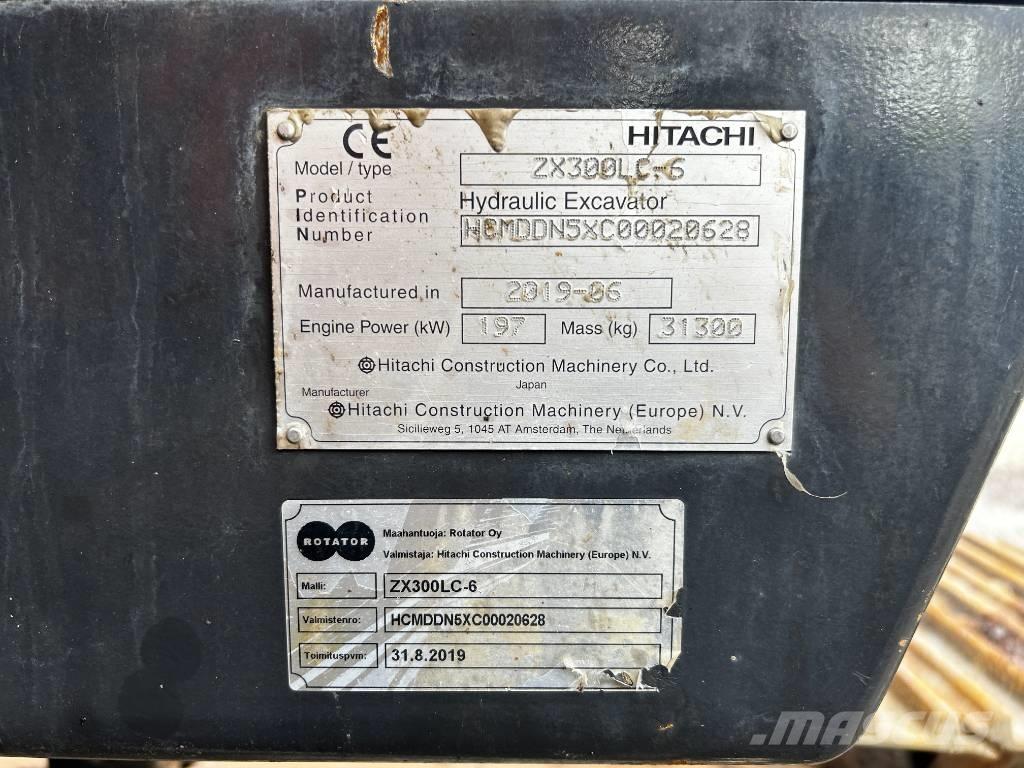 Hitachi ZX 300 LC-6 Bandgrävare