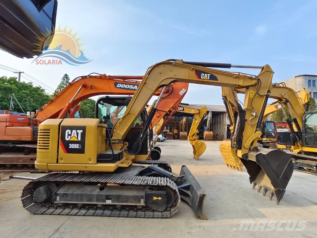 CAT 308 E 2 Midigrävmaskiner 7t - 12t
