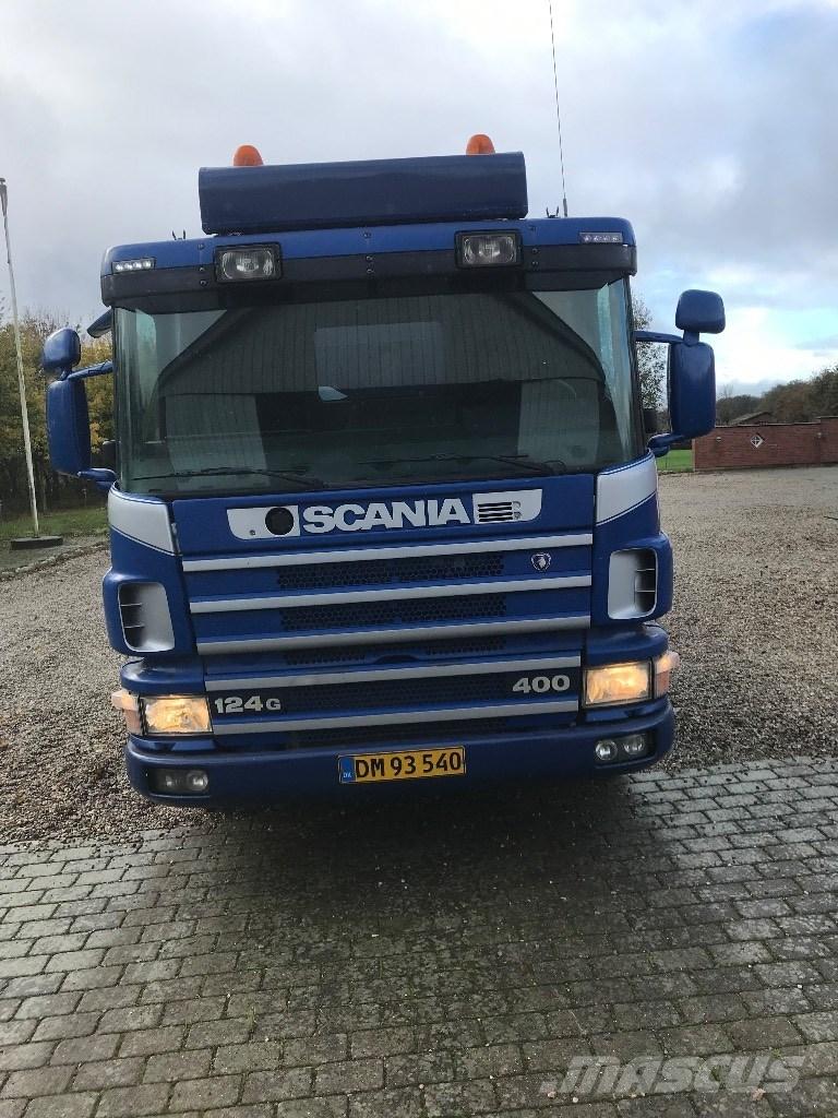 Scania g 124 400 Lastväxlare med kabellift
