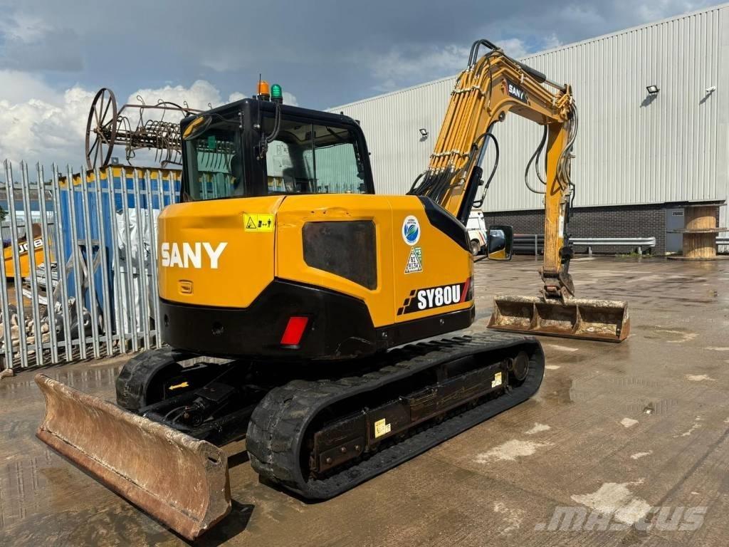Sany SY 80 U Midigrävmaskiner 7t - 12t