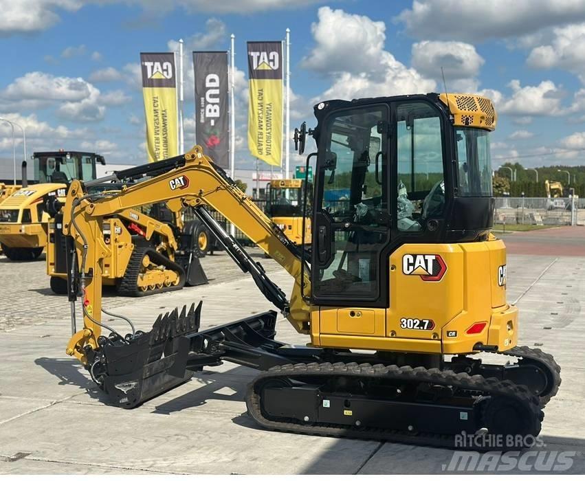CAT 302.7 CR Minigrävare < 7t