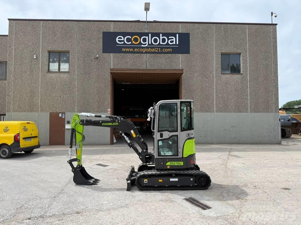 Zoomlion ZE27 GU Minigrävare < 7t