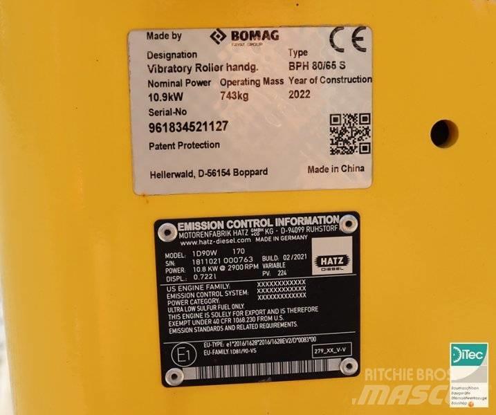 Bomag BPH 80/65 S Markvibratorer