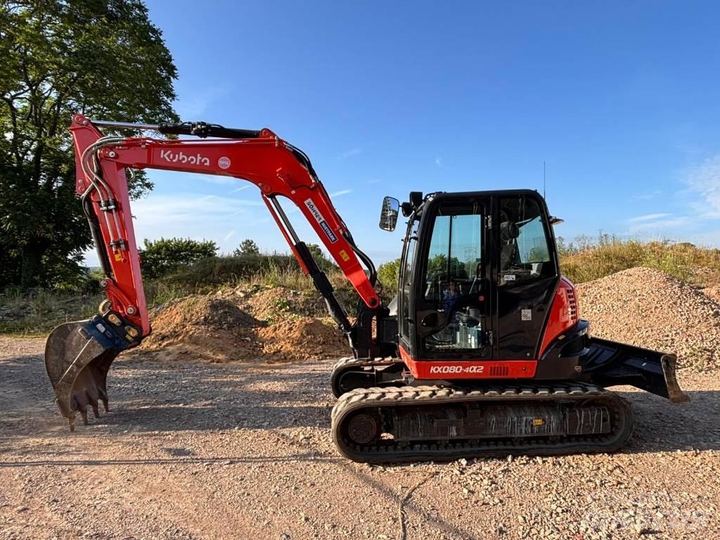 Kubota KX 080-4 Minigrävare < 7t