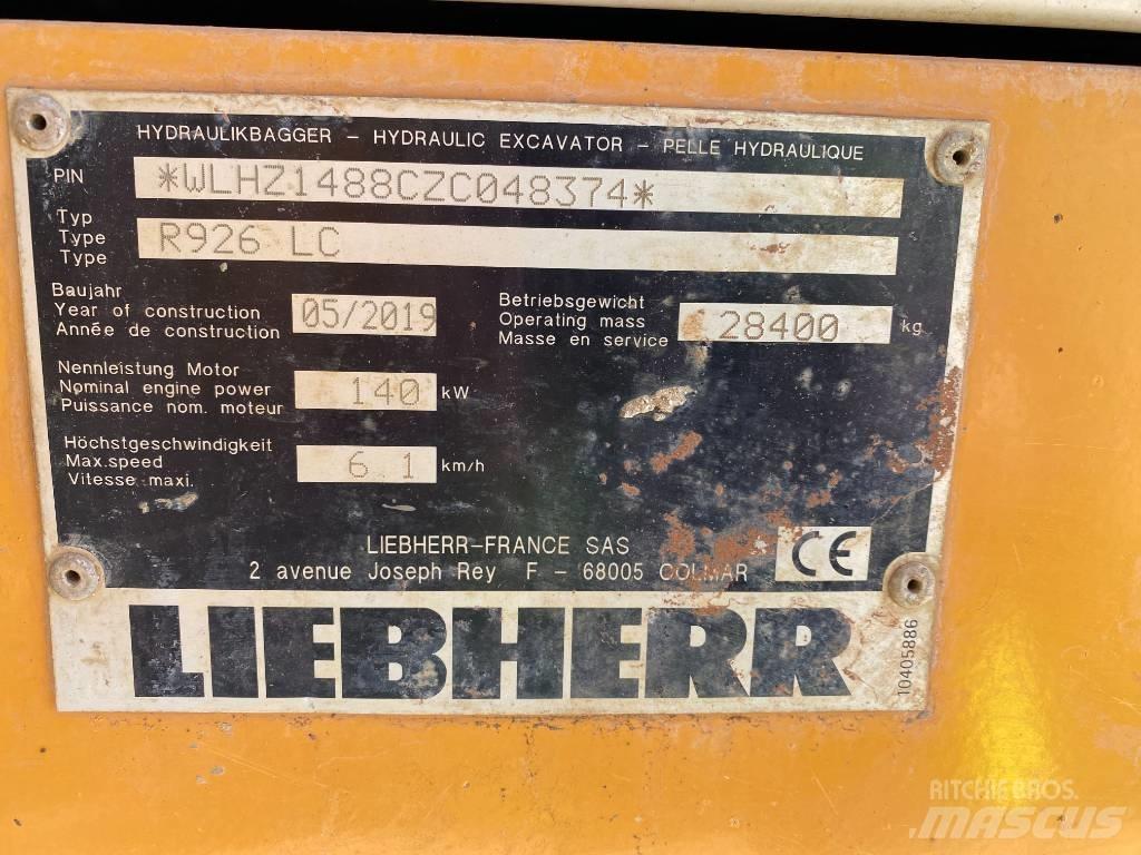 Liebherr R 926 Bandgrävare