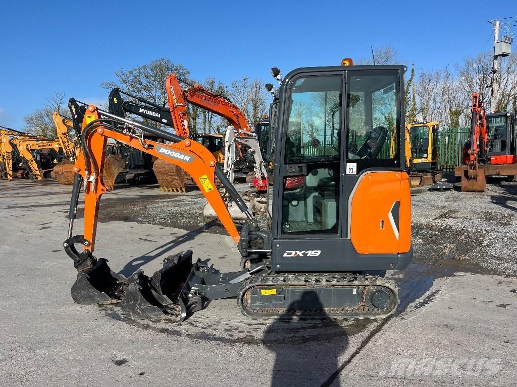 Doosan DX 19 Minigrävare < 7t