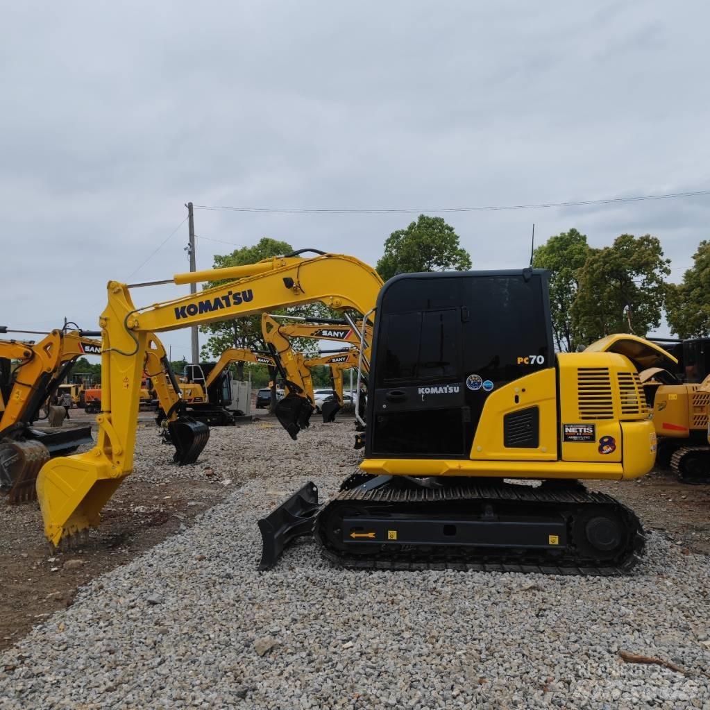 Komatsu PC 70 Minigrävare < 7t